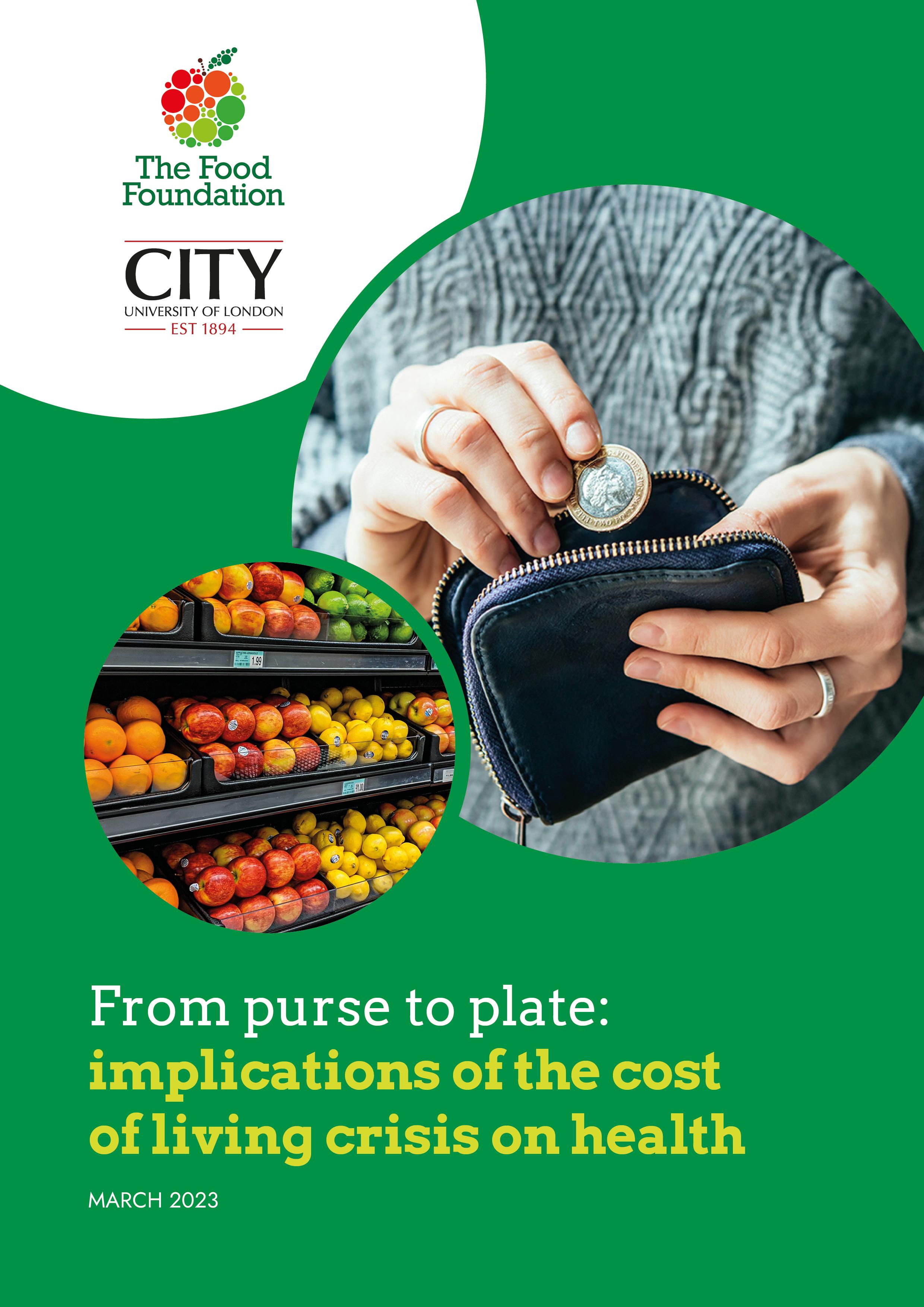 From Purse To Plate Implications Of The Cost Of Living Crisis On Health Food Foundation 9298